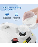 Ecooso Multipurpose Steam Cleaner 1800W Portable Household Steamer with 61 oz Tank