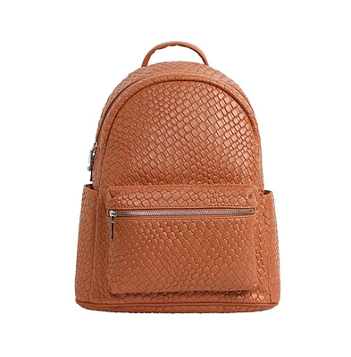 Women's The Weave Curve Backpack - Sienna Brown