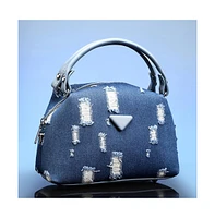Women's The Denim-Curve Hand Bag