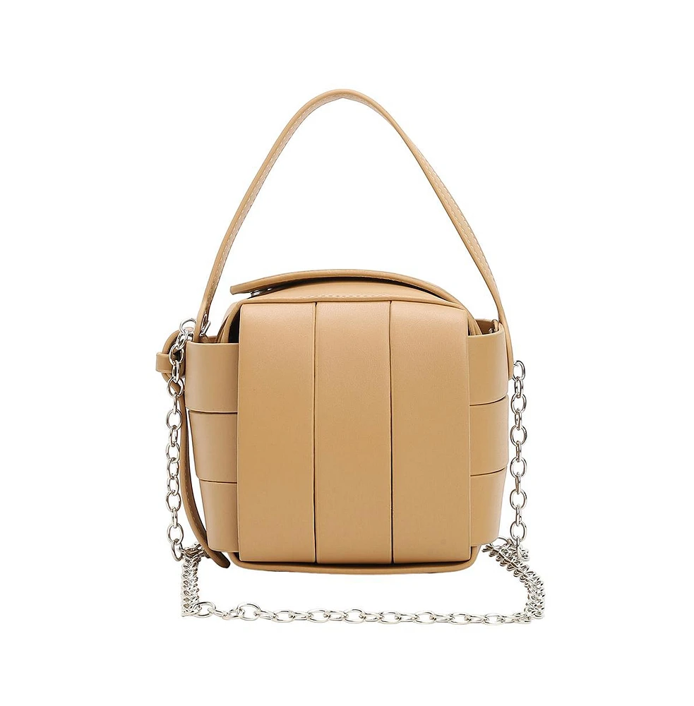 Haute Sauce Women's The Panel Verva Hand Bag - Sand Beige