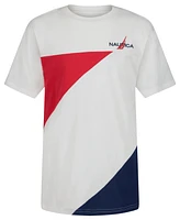 Nautica Big Boys Pieced Short Sleeve T-Shirt
