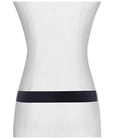Micheal Kors Women's Embossed Logo Leather Belt