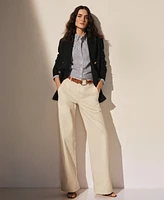Lauren Ralph Women's Stretch Cotton Chino Flare Pants