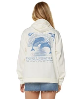 Roxy Juniors' Evening Lineup Zip-Front Hooded Sweatshirt