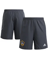 Adidas Men's Gray La Galaxy 2025 Travel Shorts