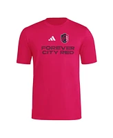 Adidas Men's St. Louis City Sc Jersey Hook Aeroready T-Shirt