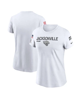 Nike Women's White Jacksonville Jaguars 2024 Salute to Service Legend Performance T-Shirt