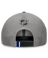 Fanatics Men's Gray Toronto Maple Leaf's Authentic Pro Home Ice Trucker Adjustable Hat
