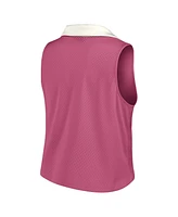 Fanatics Women's Pink Philadelphia Phillies Studio Wellness V-Neck Tank Top
