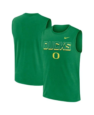 Nike Men's Green Oregon Ducks Primetime Tricode Legend Performance Tank Top