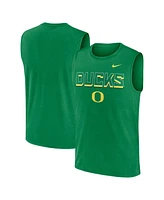Nike Men's Green Oregon Ducks Primetime Tricode Legend Performance Tank Top