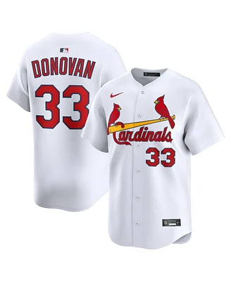 Nike Men's Brendan Donovan White St. Louis Cardinals Home Limited Player Jersey