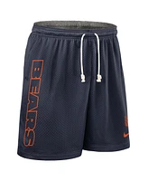 Nike Men's Navy Chicago Bears Sideline Reversible Performance Shorts