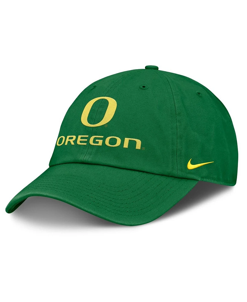Nike Men's Green Oregon Ducks 2025 Sideline Club Adjustable Hat