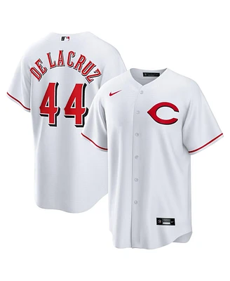 Nike Men's Elly De La Cruz White Cincinnati Reds Alternate 2 Replica 2.0 Player Jersey