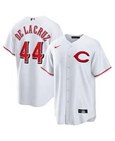Nike Men's Elly De La Cruz White Cincinnati Reds Alternate 2 Replica 2.0 Player Jersey