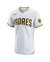 Nike Men's Manny Machado White San Diego Padres Home Elite Player Jersey
