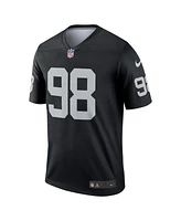 Nike Men's Maxx Crosby Black Las Vegas Raiders Team Legend Jersey