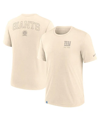 Nike Men's Cream New York Giants Glory Tri-Blend T-Shirt
