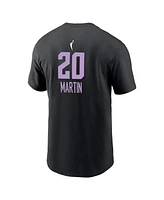 Nike Men's Kate Martin Eclipse Black Golden State Valkyries Explorer Edition Name Number T-Shirt