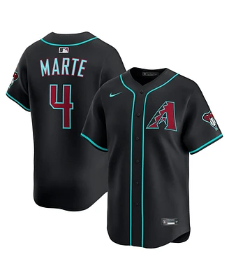Nike Men's Ketel Marte Black Arizona Diamondbacks Alternate Limited Jersey