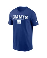 Nike Men's Royal New York Giants Sideline Performance T-Shirt