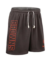Nike Men's Brown Cleveland Browns Sideline Reversible Performance Shorts