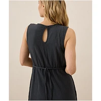 Pact Women's Organic Cotton Coastal Double Gauze Beach To Brunch Dress