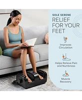 LifePro Shiatsu Foot Massager with Heat – Deep Kneading Electric Massage for Feet, Ankles, Calves & Legs