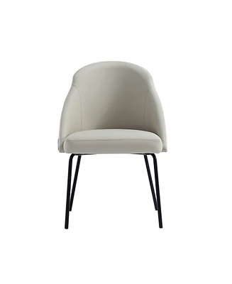 Manhattan Comfort 34.3" Faux Leather Gracie Dining Chair