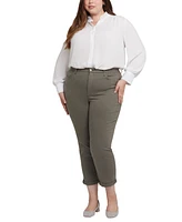 Nydj Plus Margot Girlfriend Pull On Jeans