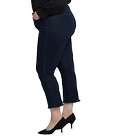 Nydj Plus Marilyn Ankle Straight Pull On Jeans