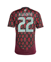 Adidas Men's Hirving Lozano Burgundy Mexico National Team 2024 Home Replica Player Jersey
