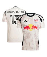 Adidas Men's Eric Maxim Choupo-Moting Tan New York Red Bulls 2025 Stone Kit Replica Player Jersey