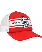 Mitchell & Ness Men's Red St. Louis Cardinals Sideline Trucker Adjustable Hat