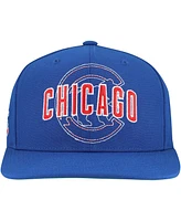 Mitchell & Ness Men's Royal Chicago Cubs Double Up Snapback Hat