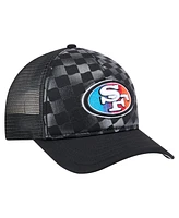 New Era Men's Black San Francisco 49ers Gradient 9FORTY Adjustable Hat