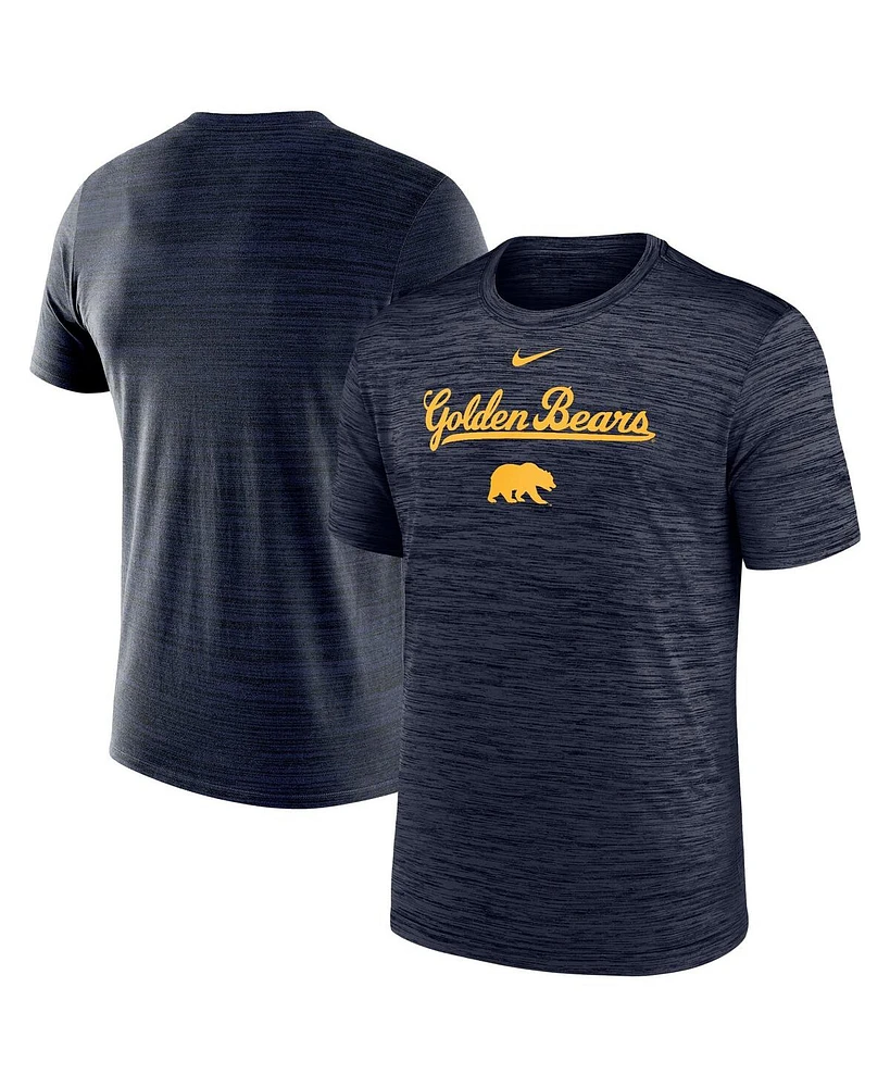 Nike Men's Navy Cal Bears Velocity Performance T-Shirt