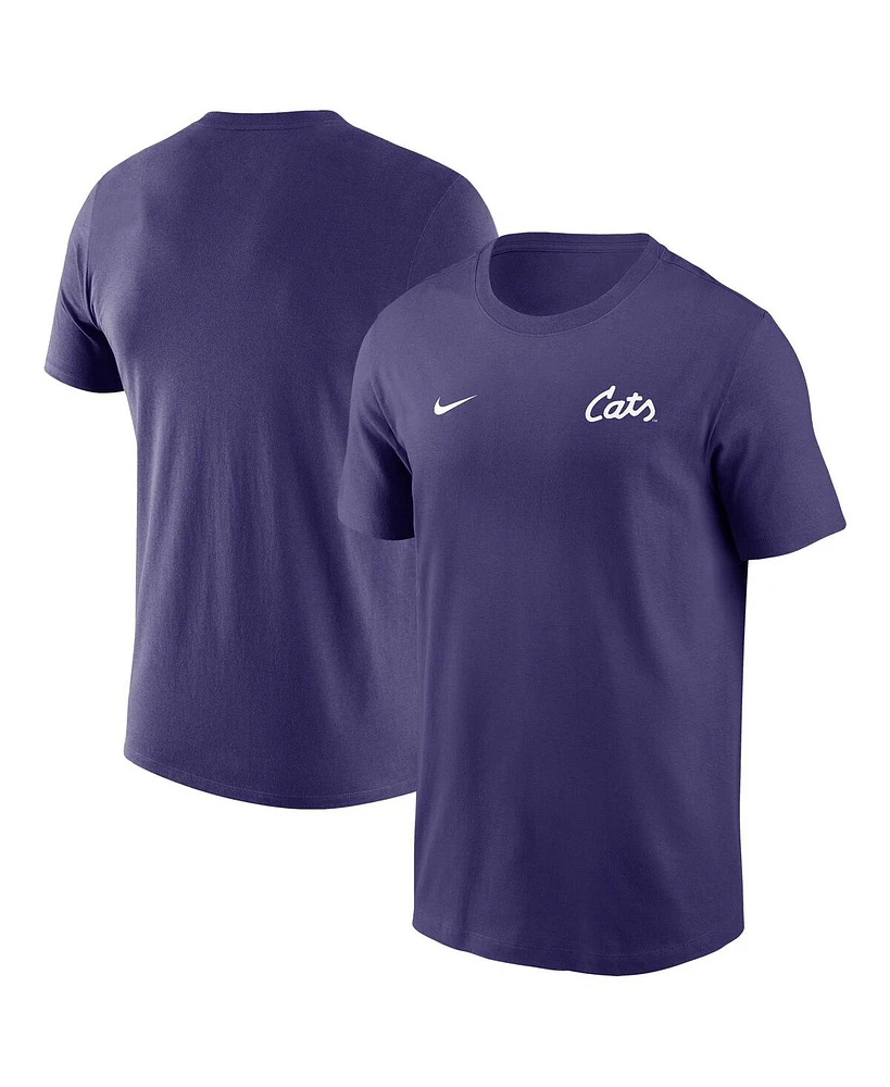 Nike Men's Purple Kansas State Wildcats 2025 Sideline Legend Performance T-Shirt