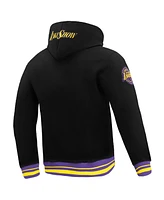 Pro Standard Men's Black Los Angeles Lakers 2024/25 City Edition Pullover Hoodie