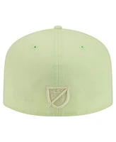 New Era Men's Green Inter Miami Cf Color Pack A-Frame 59FIFTY Fitted Hat