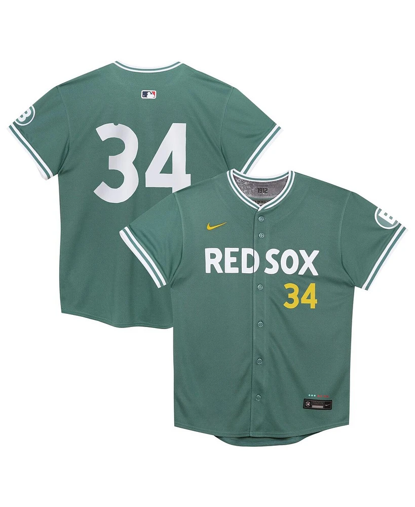 Nike Preschool David Ortiz Green Boston Red Sox 2025 City Connect Limited Retired Player Jersey