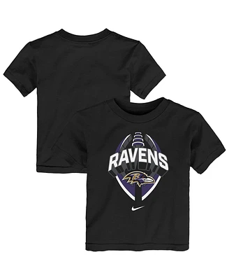 Nike Toddler Black Baltimore Ravens Icon Legend T-Shirt