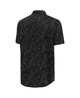 Antigua Men's Black Baltimore Orioles Lush Button-Up Shirt