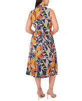 Msk Plus Sleeveless Jersey Midi Dress
