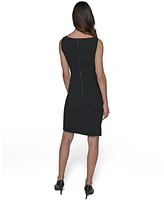 Karl Lagerfeld Paris Women's Sleeveless Sheath Dress