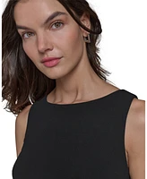 Karl Lagerfeld Paris Women's Sleeveless Sheath Dress