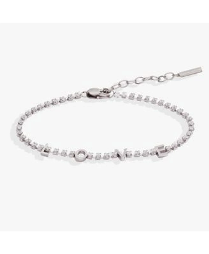 Alex Ani Love Tennis Bracelet