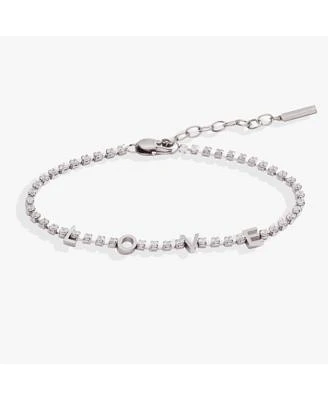 Alex Ani Love Tennis Bracelet