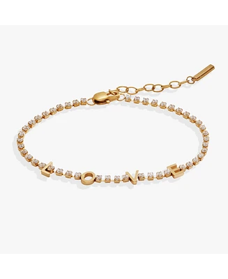 Alex Ani Love Tennis Bracelet